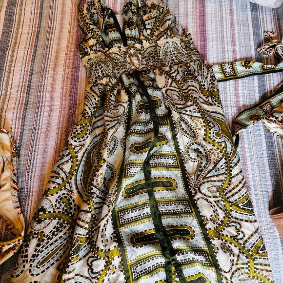 J.Crew Vintage Paisley 3pc Set size Small (Cover up large) - Picture 11 of 12